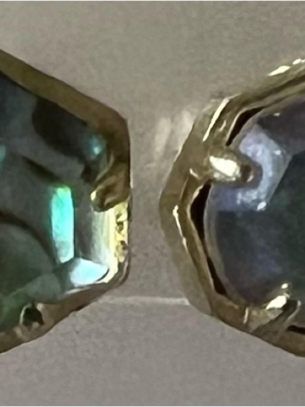 Kendra Scott Logan stud iridescent stone stud earrings